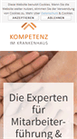 Mobile Screenshot of kompetenz-im-krankenhaus.de